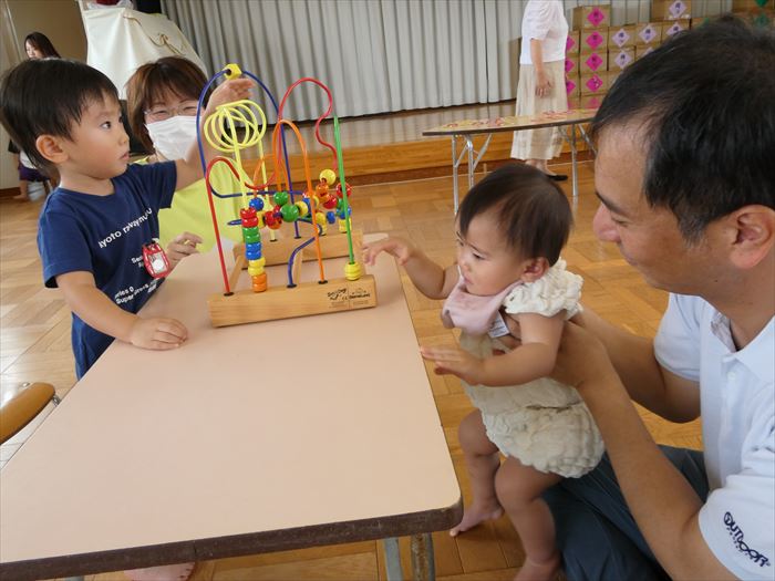 7月9日(火)幼稚園見学の写真